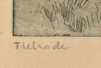 Belgische etser en schilder Romain Malfliet