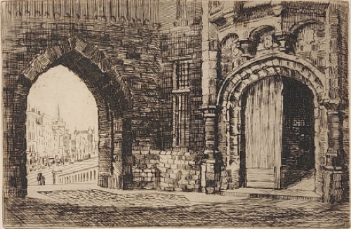 Twee poorten in Antwerpen van R. Malfliet