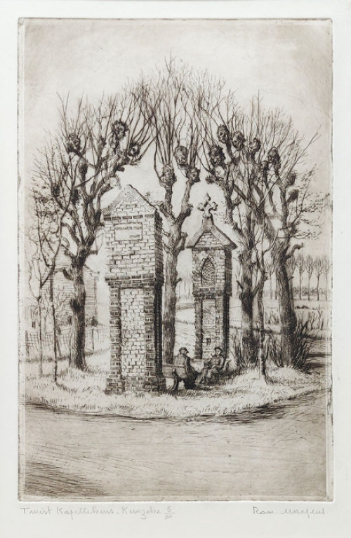 Genummerde ets van Malfliet kopen