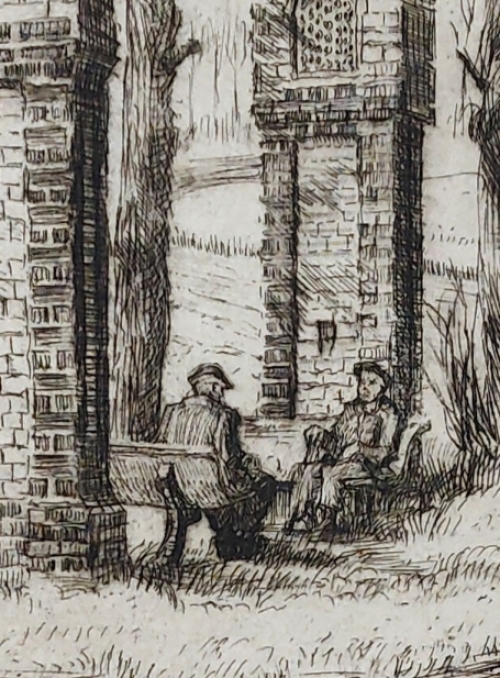 Etsen kopen van de Belgische etser Romain Malfliet