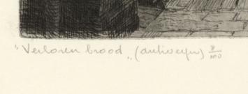 Etsen aankopen van Romain Malfliet