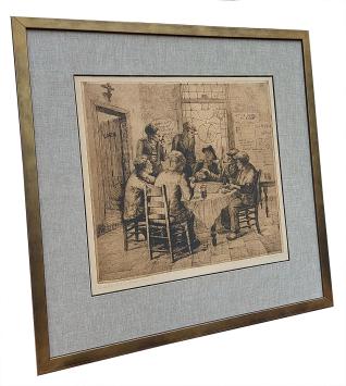 Kaartspelers - vernis mou 18/100