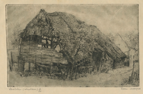 Genummerde ets van Malfliet kopen