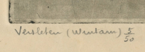 Versleten (Wintam) 5/50