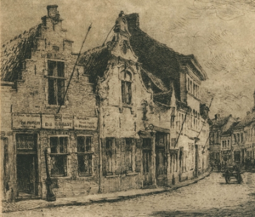 Ets van Malfliet kopen, plein van Lokeren