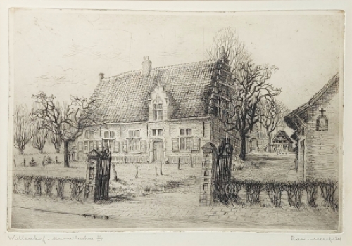 Genummerde ets van Malfliet kopen