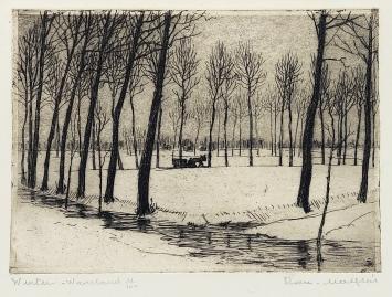 Ets van R. Malfliet kopen met als titel Winter en Waasland