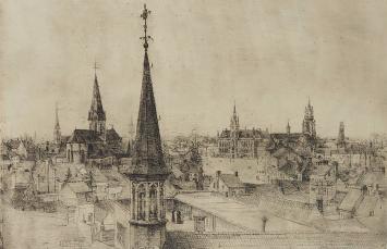 Zicht op Sint Niklaas van Berkenboom