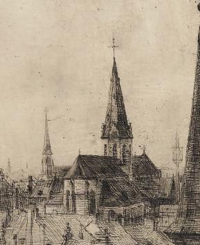 Zicht op St Niklaas - Berkenboom 8/50