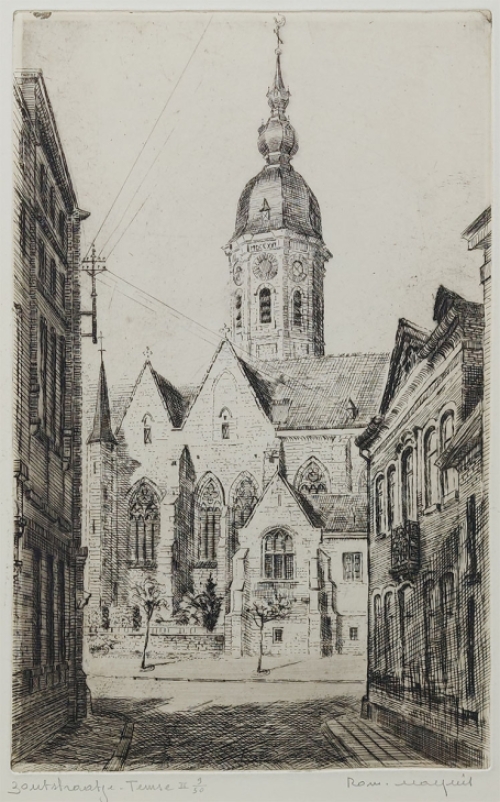 Genummerde ets van Malfliet kopen