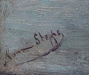 Olieverfschilderij van R. Steppe