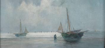 Kunstwerkje van de Belgische kunstschilder R. Steppe