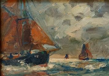 Olieverfschilderij van de Belgische kunstschilder R. Steppe kopen