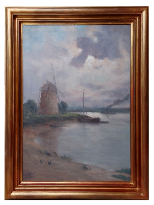 Schilderij molen van Romain Steppe kopen