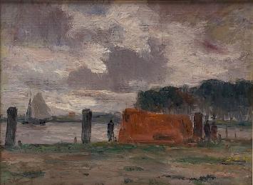 Olieverfschilderij van de Belgische kunstschilder Romain Steppe kopen
