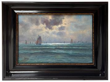 Klein schilderij van Romain Steppe