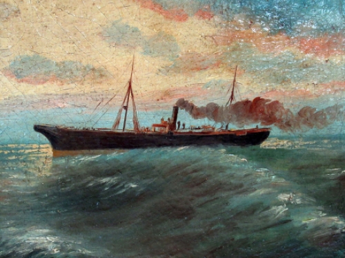 Schilderij van de Belgische kunstschilder R. Steppe kopen