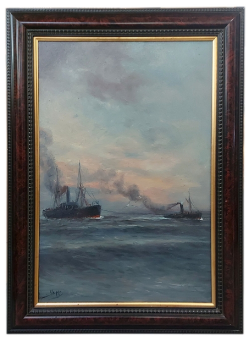 Schilderij op doek van Romain Steppe kopen