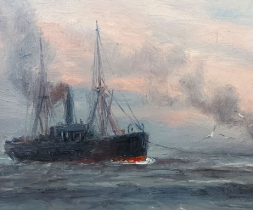 Schilderij van de Belgische kunstschilder R. Steppe kopen