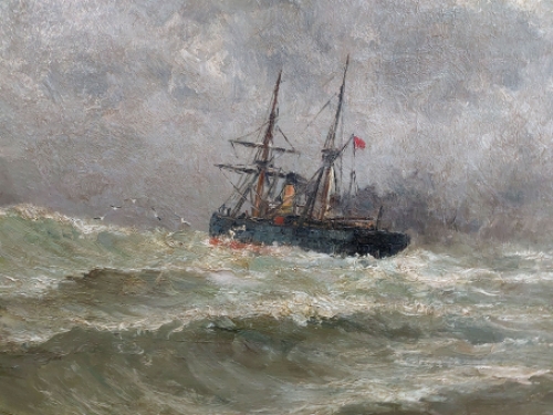 Een Noordzee gezicht van R. Steppe