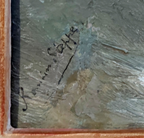 Schilderij met schepen om de Noordzee