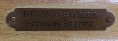Twee schepen op de Noordzee
