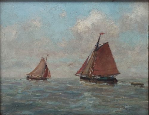 Schilderij van de Belgische schilder Romain Steppe kopen