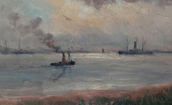 Schilderij van de Belgische kunstschilder R. Steppe kopen