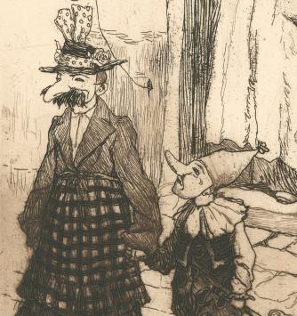 La vendeuse de masques