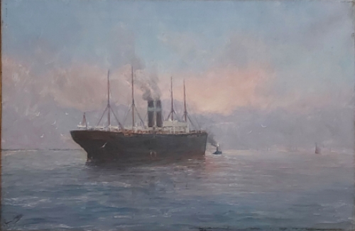 Schilderij van de Belgische schilder Romain Steppe kopen