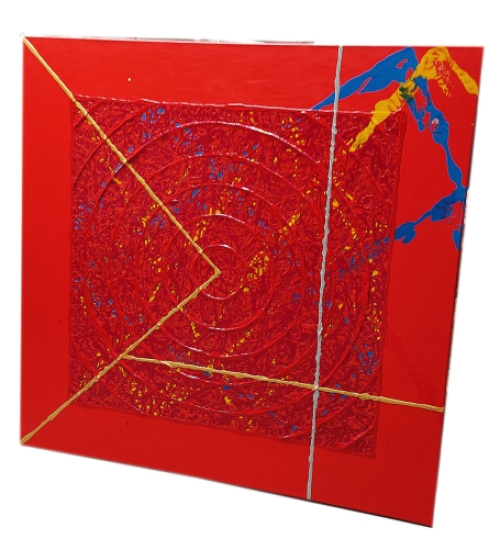 Origineel schilderij van Ron Van de Vyver  kopen uit 1996