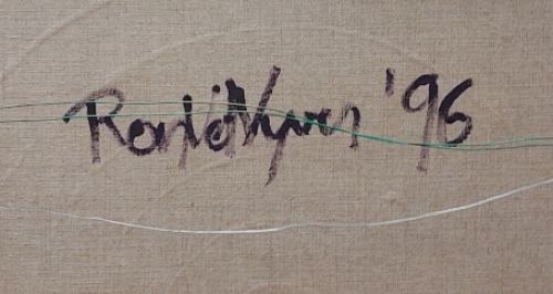 Groot schilderij kopen van de Belgische schilder Ron Van de Vyver