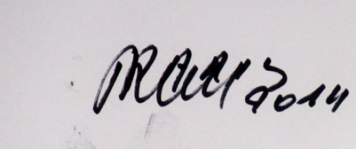 Houtskooltekening op papier van Ronald De Winter kopen