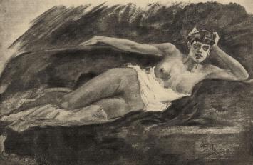 Messalina ou Lassata van Félicien Rops