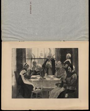 Félicien Rops met een heliogravure