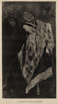 Félicien Rops met een heliogravure