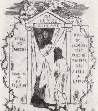 L'art priapique Frontispice 1864  Exsteens 686