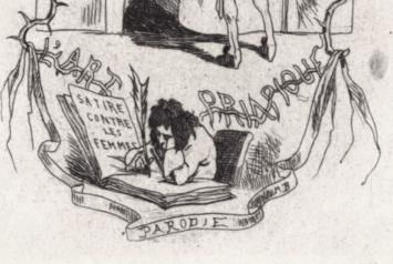 L'art priapique Frontispice 1864  Exsteens 686