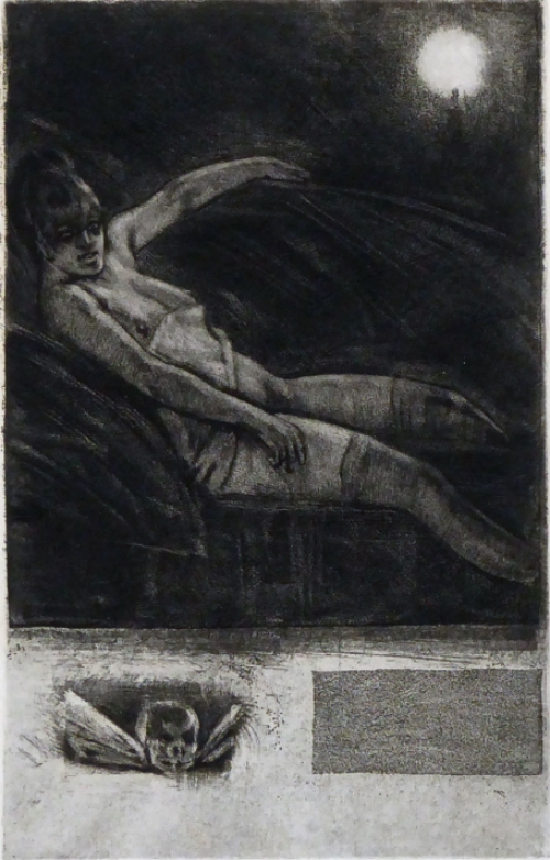 Heliogravure Détritus humain