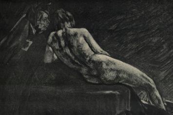 Heliogravure la messagère du diable Exsteens 1018 1908
