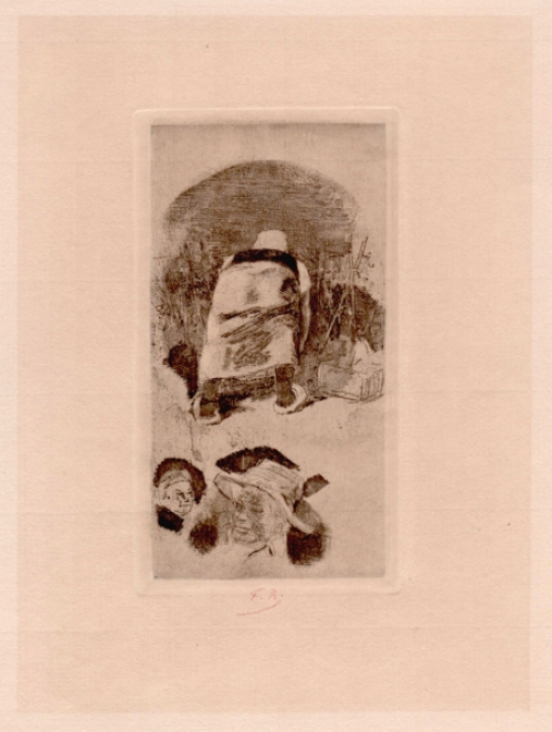 Vers Mou van Félicien Rops exsteens 284.1