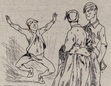 Les Cythères parisiennes Exsteens 458, La Belle Moissonneuse 1864