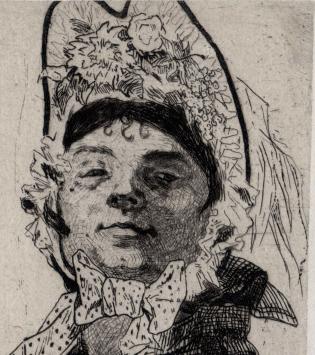 La Boule Noire uit 1964 Chine collé