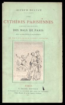 Félicien Rops met een ets uit 1864