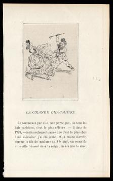 Félicien Rops met een ets uit 1864
