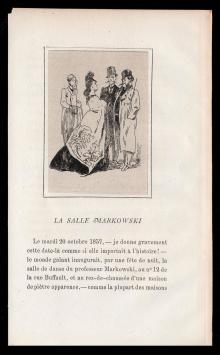 Félicien Rops met een ets uit 1864