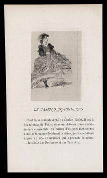 Félicien Rops met een ets uit 1864