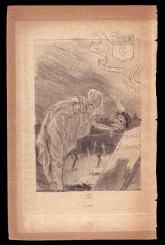 Ets, vernis mou van Félicien Rops, Exsteens 523