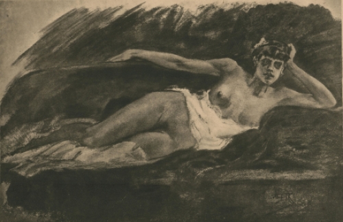 Messalina ou Lassata van Félicien Rops