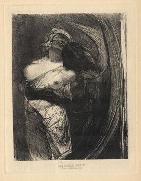 Félicien Rops met een heliogravure